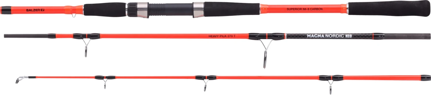 Balzer Magna Nordic Neo Heavy Pilk Travel (2,00m | 80-270g) 3 Balzer Magna Nordic Neo Heavy Pilk Travel (2,00m | 80-270g) - Afbeelding 3