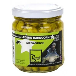Rod Hutchinson Hardcorn Flavoured Hookbaits Megaspice (Yellow)