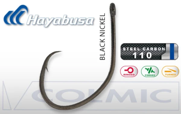 Hayabusa Sea HCRL 186 Circle Light Size 3/0 Black Nickel (5pcs) 1 Hayabusa Sea HCRL 186 Circle Light Size 3/0 Black Nickel (5pcs)