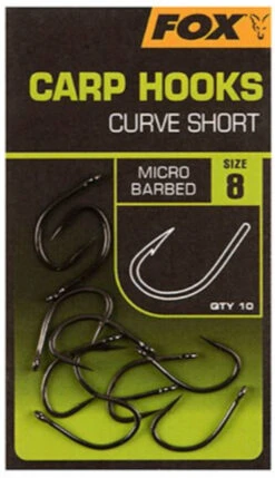 Fox Carp Hooks Curve Shank Short #2