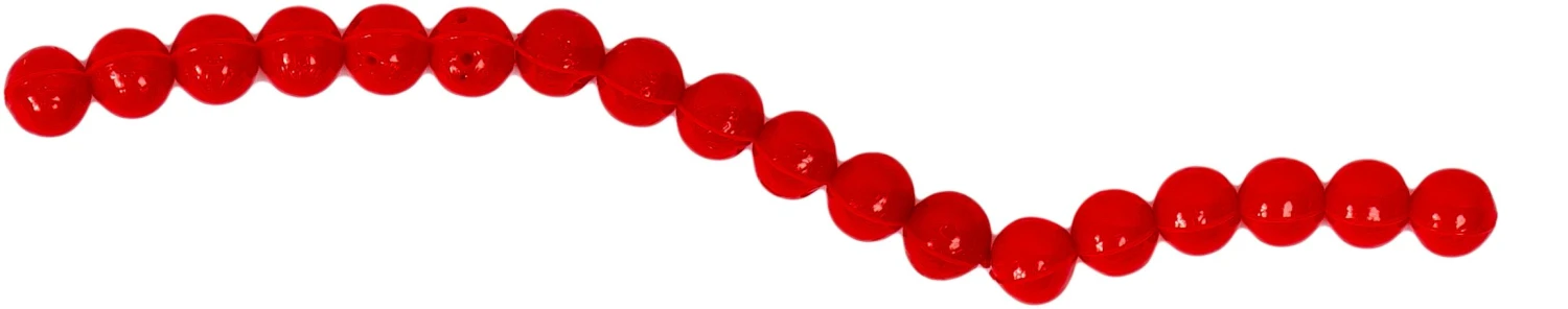 Lion Sports Futura Soft Balls Red Imitatie-aas 8mm 1 Lion Sports Futura Soft Balls Red Imitatie-aas 8mm