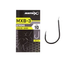Matrix MXB-3 Barbed Spade End Black Nickel (10st) Maat 18 -Vissen Product Winkel 65b3aef8e8f9be99