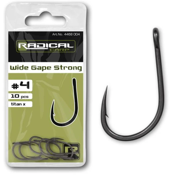#2 Radical Wide Gape Strong Titan X 10pcs 3 #2 Radical Wide Gape Strong Titan X 10pcs - Afbeelding 3