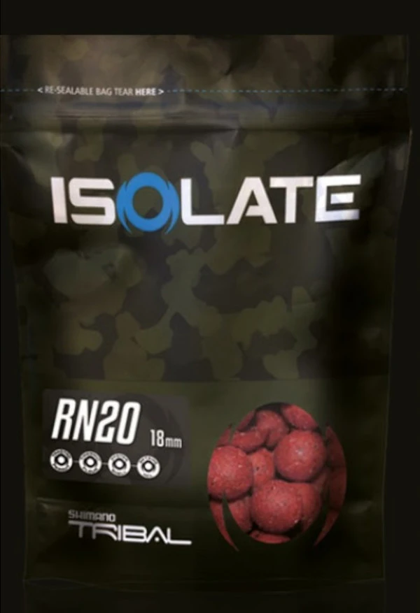 Shimano Isolate RN20 Red Nut Boilie 20mm 3kg 2 Shimano Isolate RN20 Red Nut Boilie 20mm 3kg - Afbeelding 2