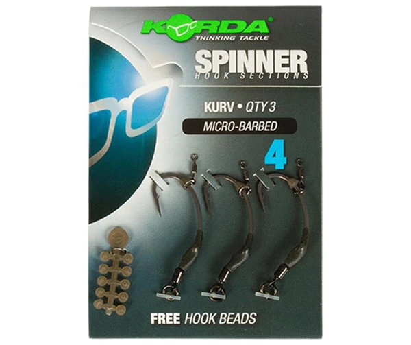 Korda Spinner Hook Sections Kurv 4 2 Korda Spinner Hook Sections Kurv 4 - Afbeelding 2