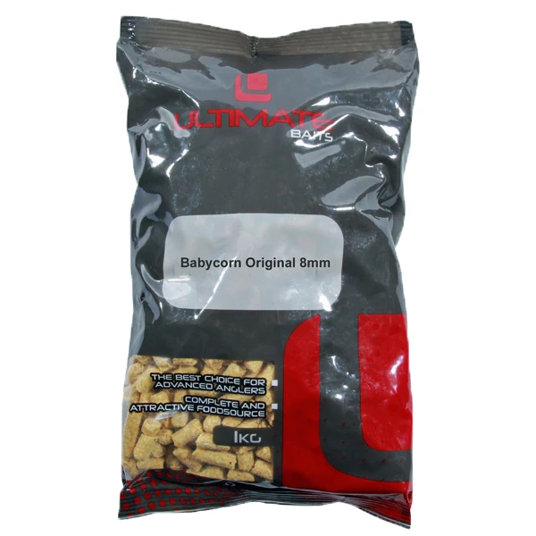 Ultimate Baits Babycorn Original 8mm 1kg 1 Ultimate Baits Babycorn Original 8mm 1kg