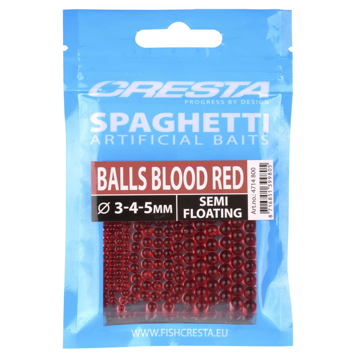 Cresta Spaghetti Balls Blood Red 3 Cresta Spaghetti Balls Blood Red - Afbeelding 3