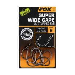 Fox Edges Armapoint Super Wide Gape Outturned Eye Karper Haak #2 (10 Stuks) -Vissen Product Winkel ec5f6d4694ee7cf5
