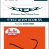 Daiwa Steez Worm Hook SS FN Roofvis Haak #2 12 Stuks
