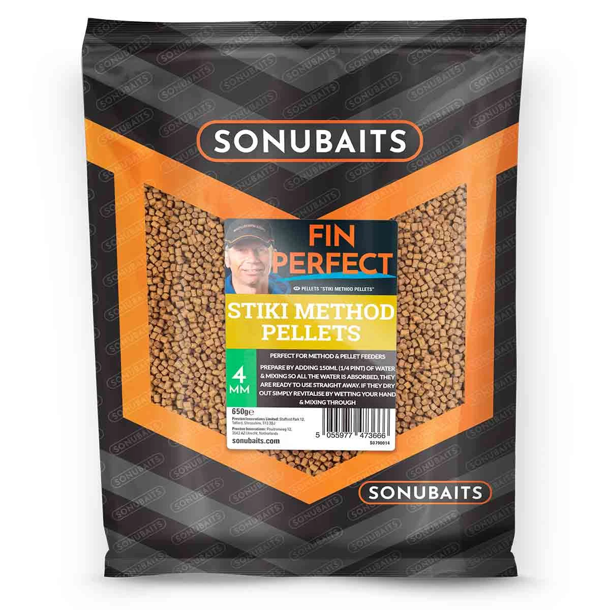 SonuBaits Pellets Fin Perfect Stiki Method 4mm (650g) 1 SonuBaits Pellets Fin Perfect Stiki Method 4mm (650g)